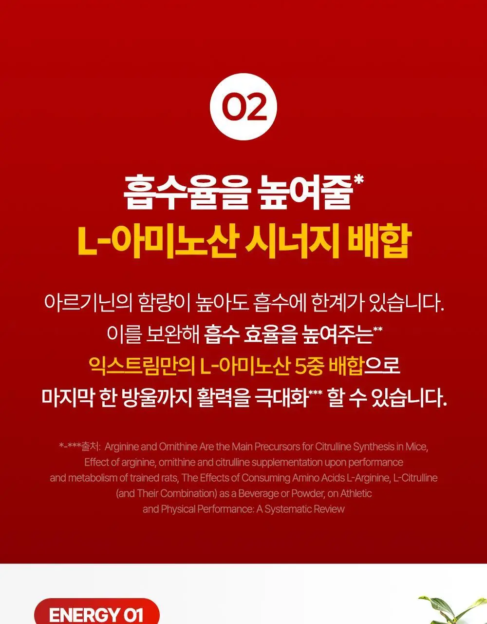 [김종국PICK]익스트림 트리플 아르기닌 6200mg*15포(15일분) 상세페이지 25